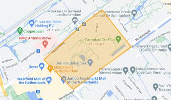 Kaart De Heuvel Amtelwijk